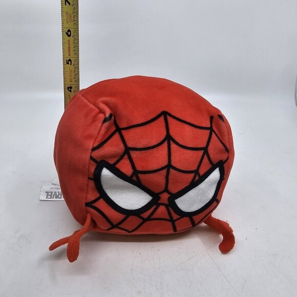 Marvel Cubd Collectibles Spiderman Plush Mini Pillow Soft Cube Red 2017 4.5 in - Picture 10 of 10